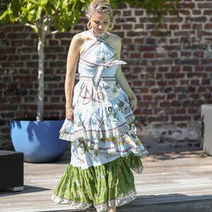 ALEMAIS Bath House Midi Dress